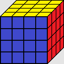 4x4x4 Rubik's Cube - The Rubik's Revenge