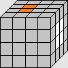 2 orange center pieces are solved