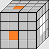 Solving first 2 orange center pieces