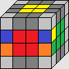 Solving 2 side-faces edge-blocks