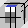 Blue-white edge block