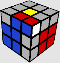 Rubik's cube F2L step