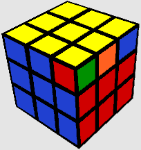 Rubik's Cube PLL step