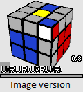 F2L solving example #2 Image version