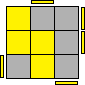 Orientation Case #11 - Small Lightning Bolts shape orientation