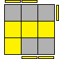 Orientation Case #13 - Knight Move shape orientation