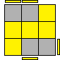 Orientation Case #39 - Big Lightning Bolts shape orientation