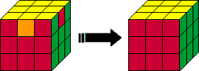 Rubik's cube solution Final step